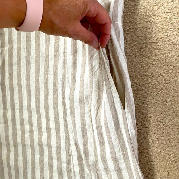 Free People Bell Sleeve Striped  Tunic - Picture 2 of 5